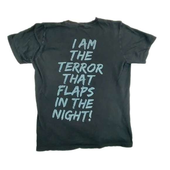 Darkwing Duck Character T Shirt Mens Size Large I Am The Terror 2006 Mighty Fine - Picture 2 of 5